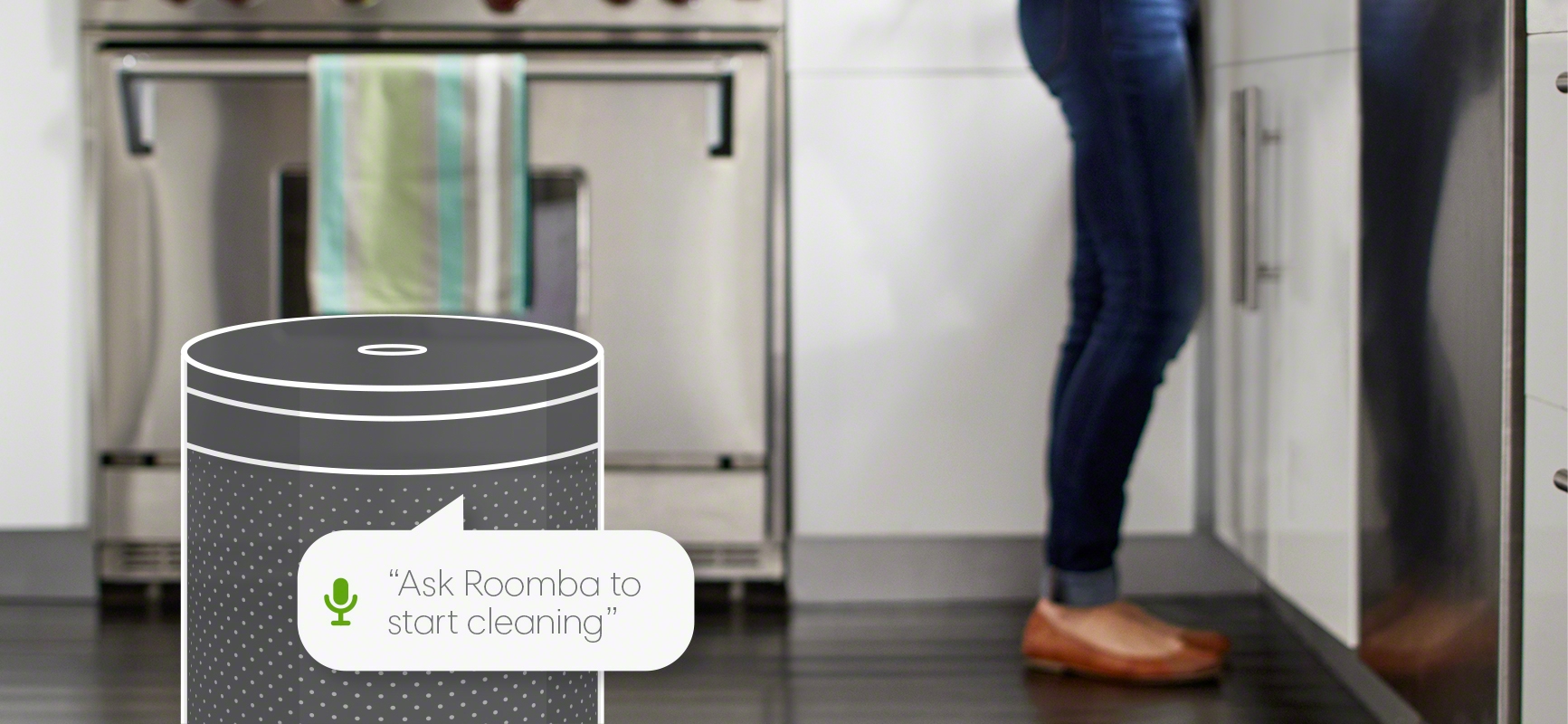 iRobot Roomba serii 600 współpraca z asytentami głosowymi